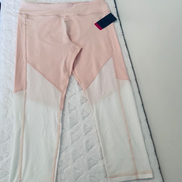 🤍NYL Baby Pink and White Workout Pants-New🤍 - Picture 1 of 9